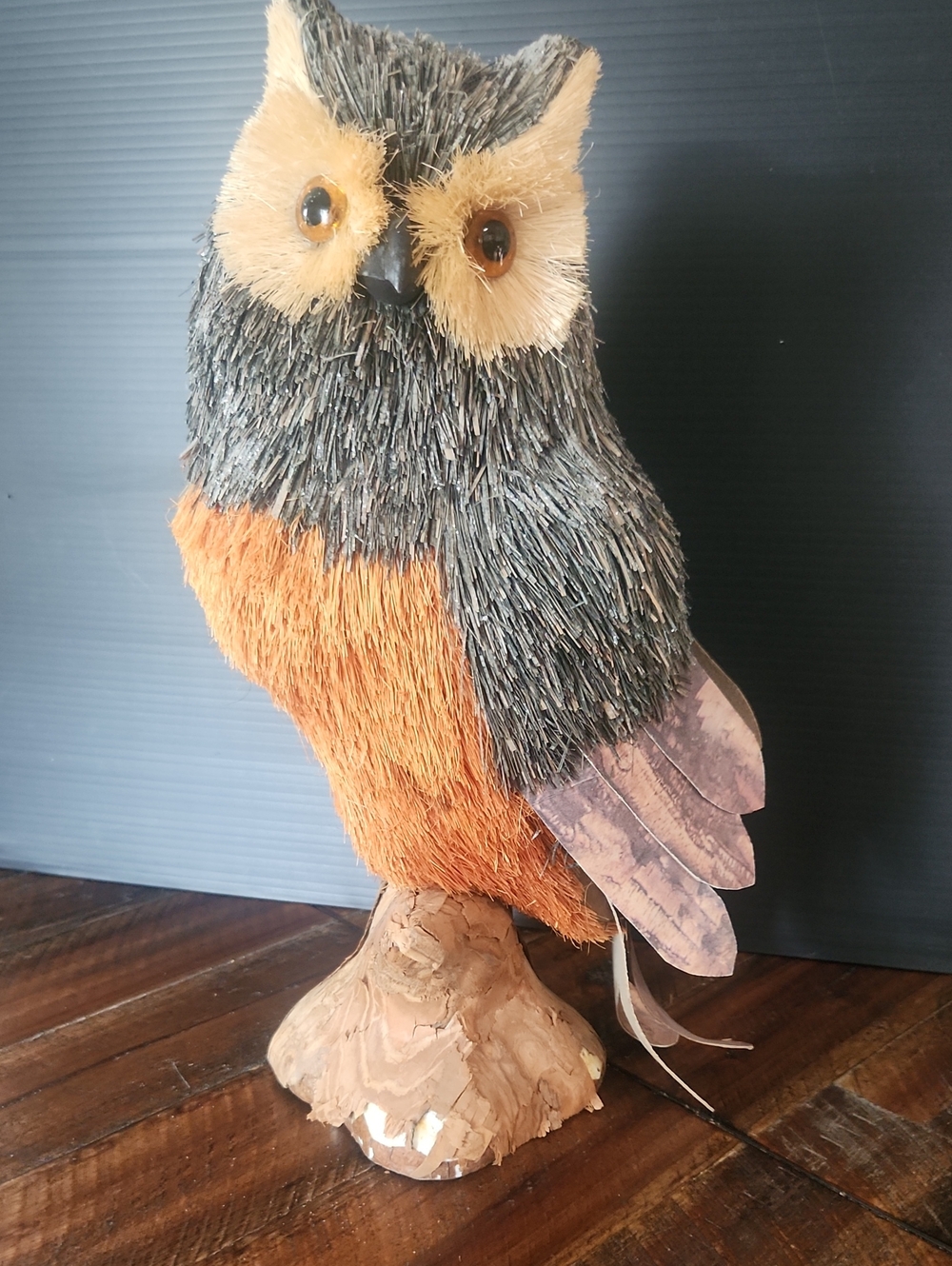Owl Rustic Lg